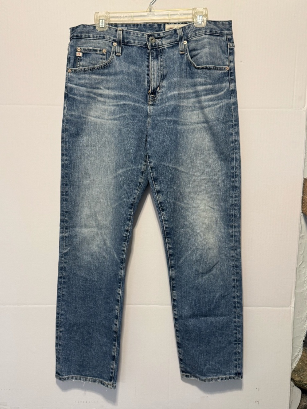 AG Ex-Boyfriend Slouchy Slim Jeans Size 30 Japanese Denim Medium Wash Premium